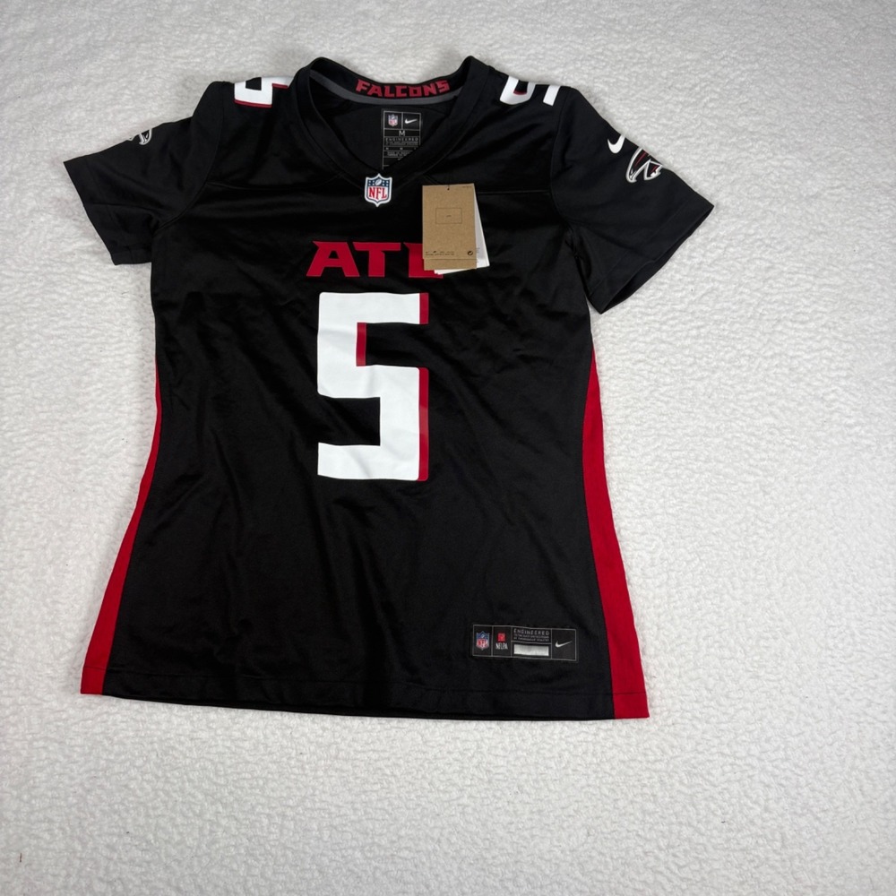 Nike Men's Drake London Atlanta Falcon Number 5 NFL Jersey NWT